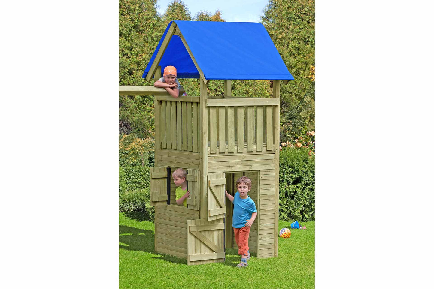 Wandelemente für Spielanlagen (4er-Set)