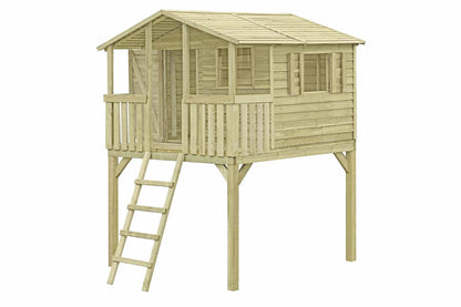 Spielhaus Premium PLUS Ben - inkl. Tür & Fensterläden