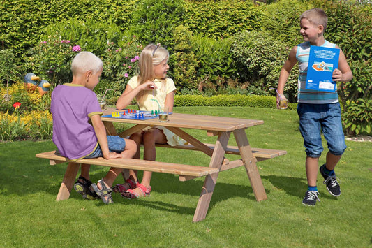 Picknicktisch Waldbrotzeit