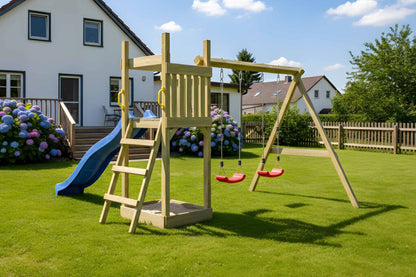 Spielturm Purzel mit Schaukel