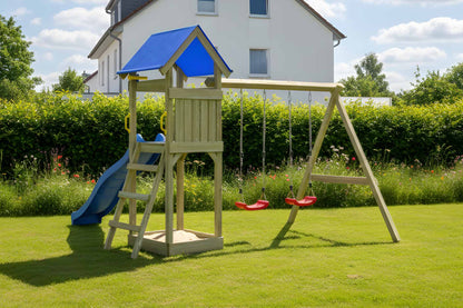 Spielturm Wicht mit Schaukel