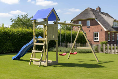 Spielturm Wicht mit Schaukel