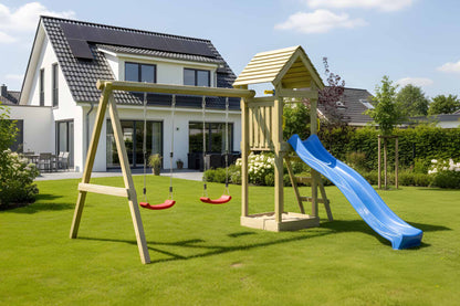 Spielturm Knirps mit Schaukel