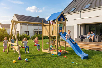 Spielturm Hopser mit Schaukel