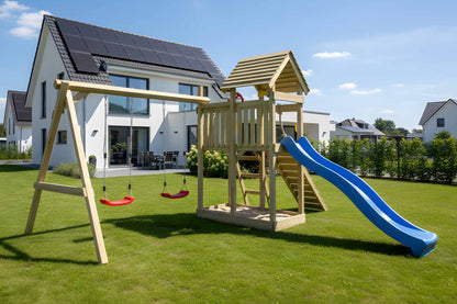 Spielturm Wagemut mit Schaukel