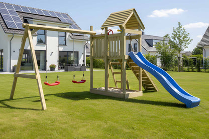 Spielturm Wagemut mit Schaukel