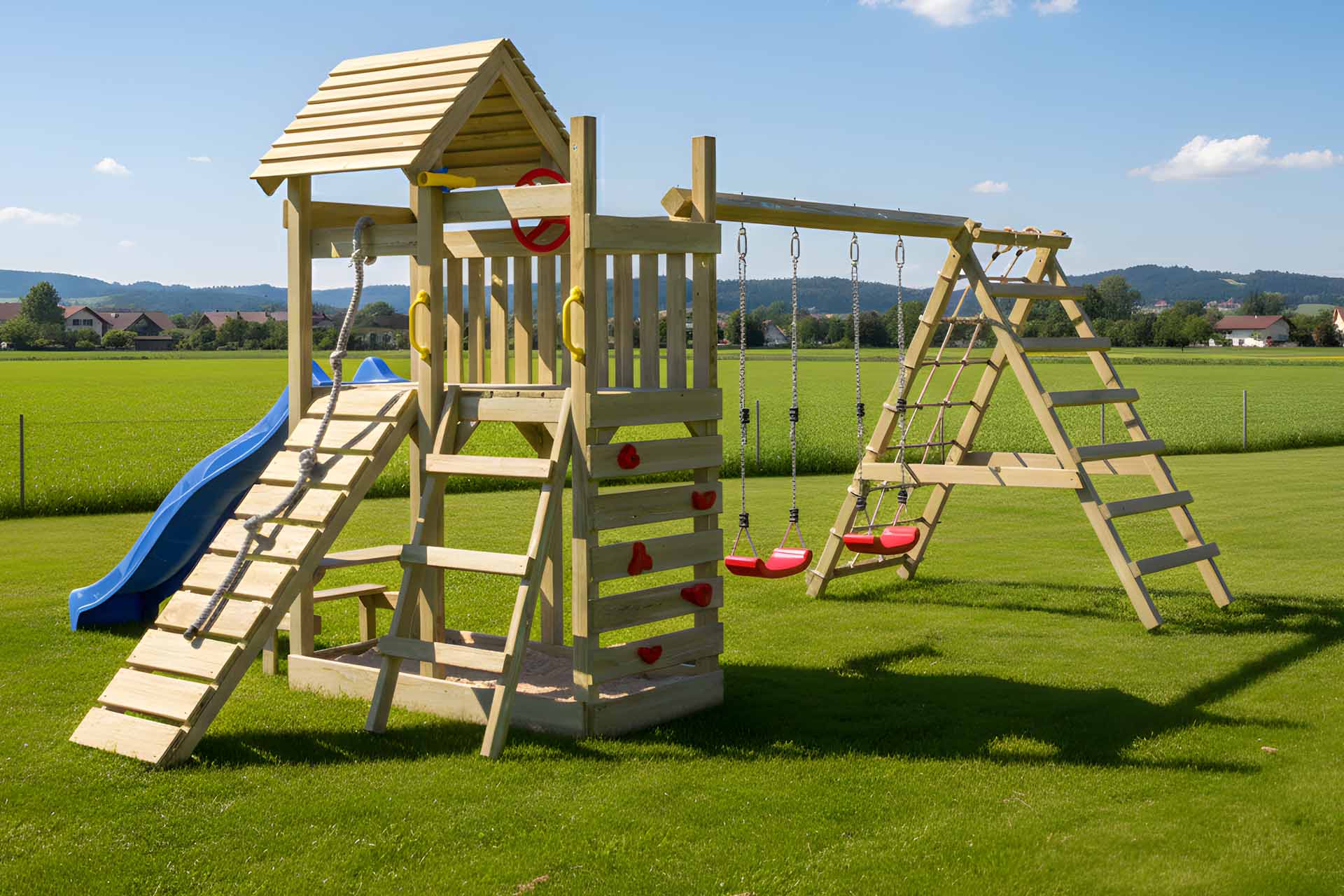 Spielturm Wagemut Komplett