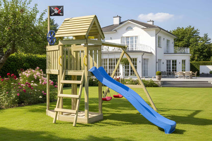 Spielturm Smutje mit Schaukel