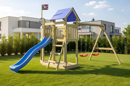 Spielturm Klabauter mit Schaukel