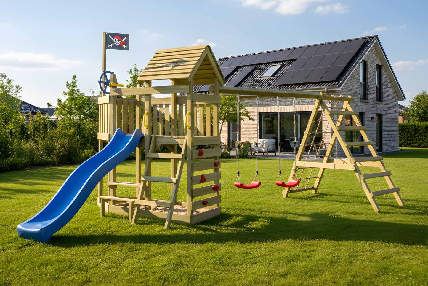 Spielturm Seebär Komplett