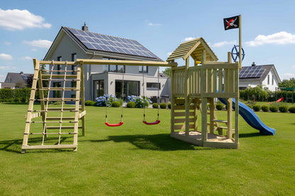 Spielturm Seebär Komplett